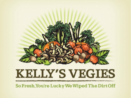kelly's Vegies Logo