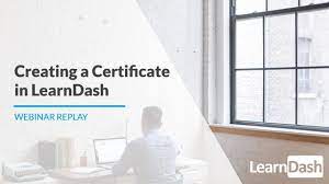 Creating a LearnDash certificate YouTube thumbnail